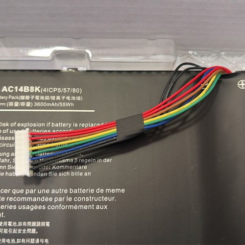 Acer Aspire 3/5/6/7 series new battery AC14B8K 55Wh 15.2V