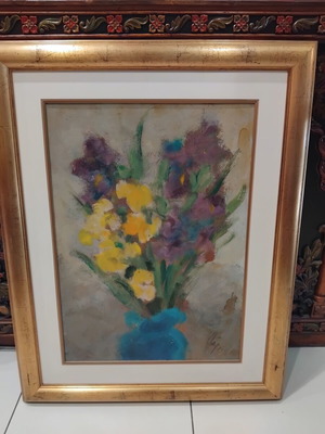 Painting Doris by Michail Papageorgiou like new, 75x95 cm