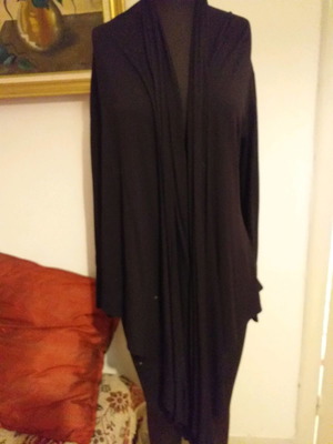 Long cardigan used, size M, black