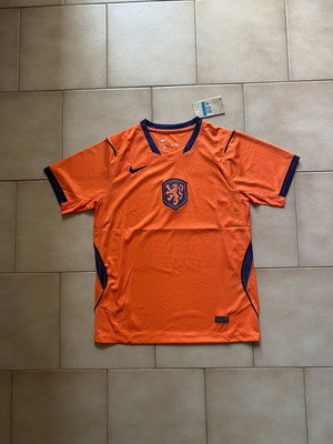 Nike ποδοσφαιρική φανέλα της Εθνικής Ολλανδίας σε πορτοκαλί και μπλε, μέγεθος M