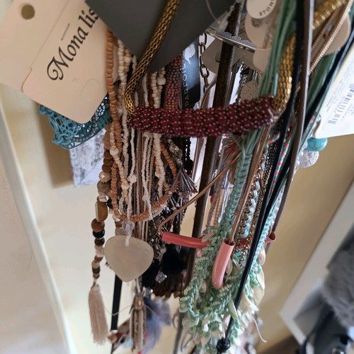 Boho necklace collection new, over 50 colorful pieces