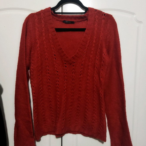 Vero Moda sweater used, red, small