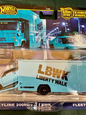 Liberty Walk Nissan Skyline 2000GT-R Fleet Flyer Hot Wheels καινούργιο