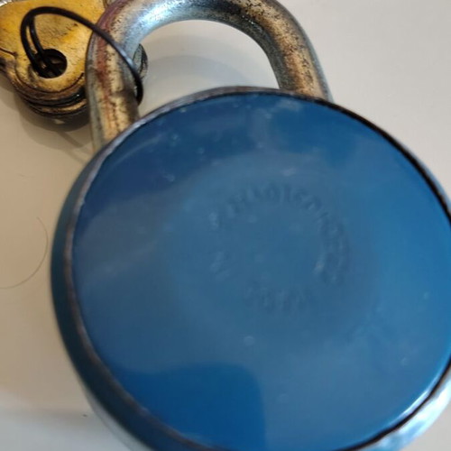 Vintage padlock made in Czechoslovakia, like new