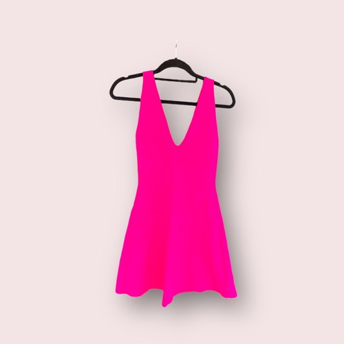 Zara fuchsia mini dress medium new, unworn