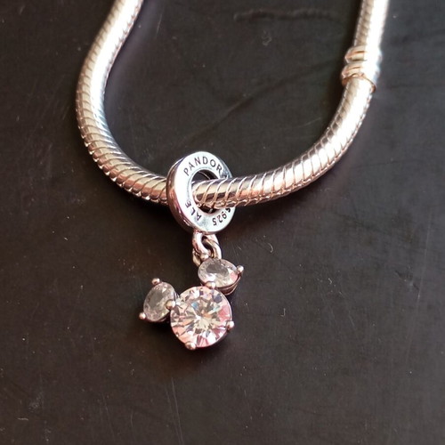 Pandora Mickey Mouse Charm silver, like new