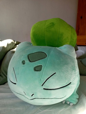 Bulbasaur Pokemon плюшена играчка като ново
