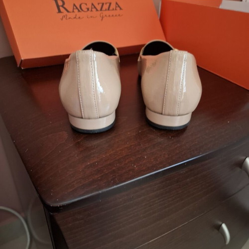 Bozikis ballerinas new, beige and pink, size 37