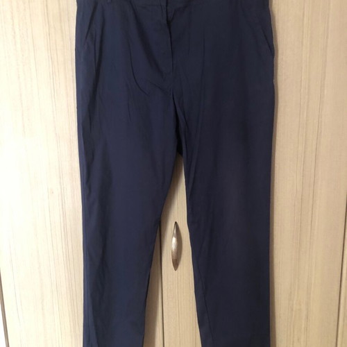 Iblues Blue Navy Cotton Straight Pants M/L Like New