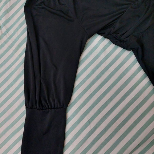 JusTop black elastic dress used one size