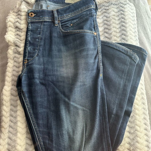 Diesel men jeans used, blue, size 31w-30l
