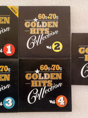 Golden Hits Collection με επιτυχίες των 60s και 70s, σετ 5 CD