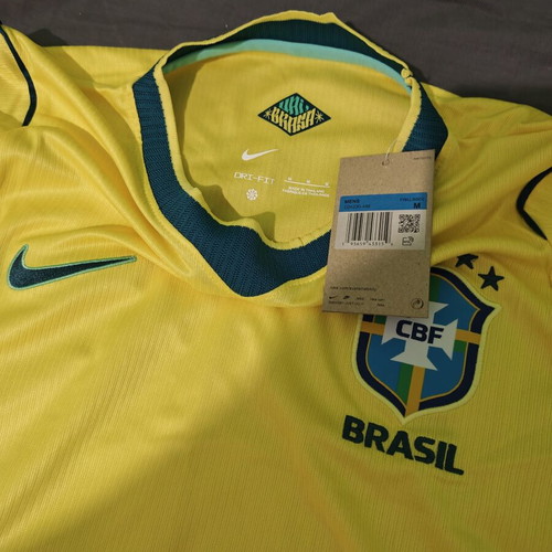 Brazil football jersey new with tags, size M