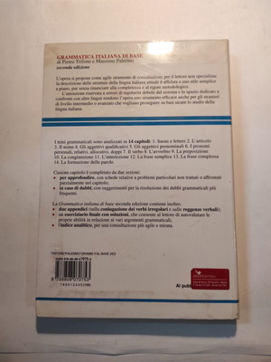 Basic Italian Grammar Zanichelli like new