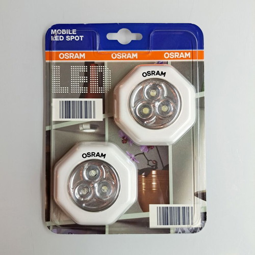 Oscar LED Stick-On Lights Set 4 Pieces New