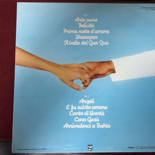 Al Bano & Romina Power Felicità vinyl record like new