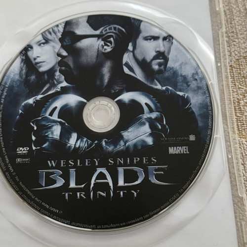 Blade Trinity DVD used with Greek subtitles