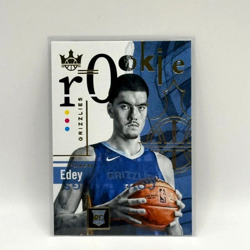 Panini Court Kings Zach Edey Rookies Level 1 Memphis Grizzlies RC card new
