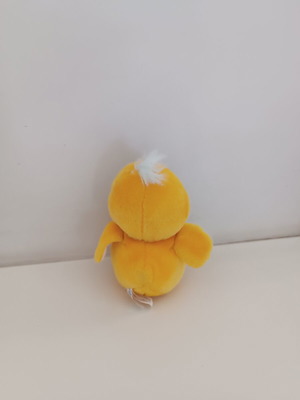 Small yellow plush duck