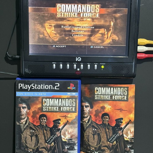 Commandos Strike Force PlayStation 2 game used