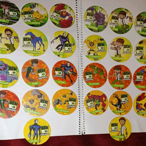 Ben 10 Chipicao caps used