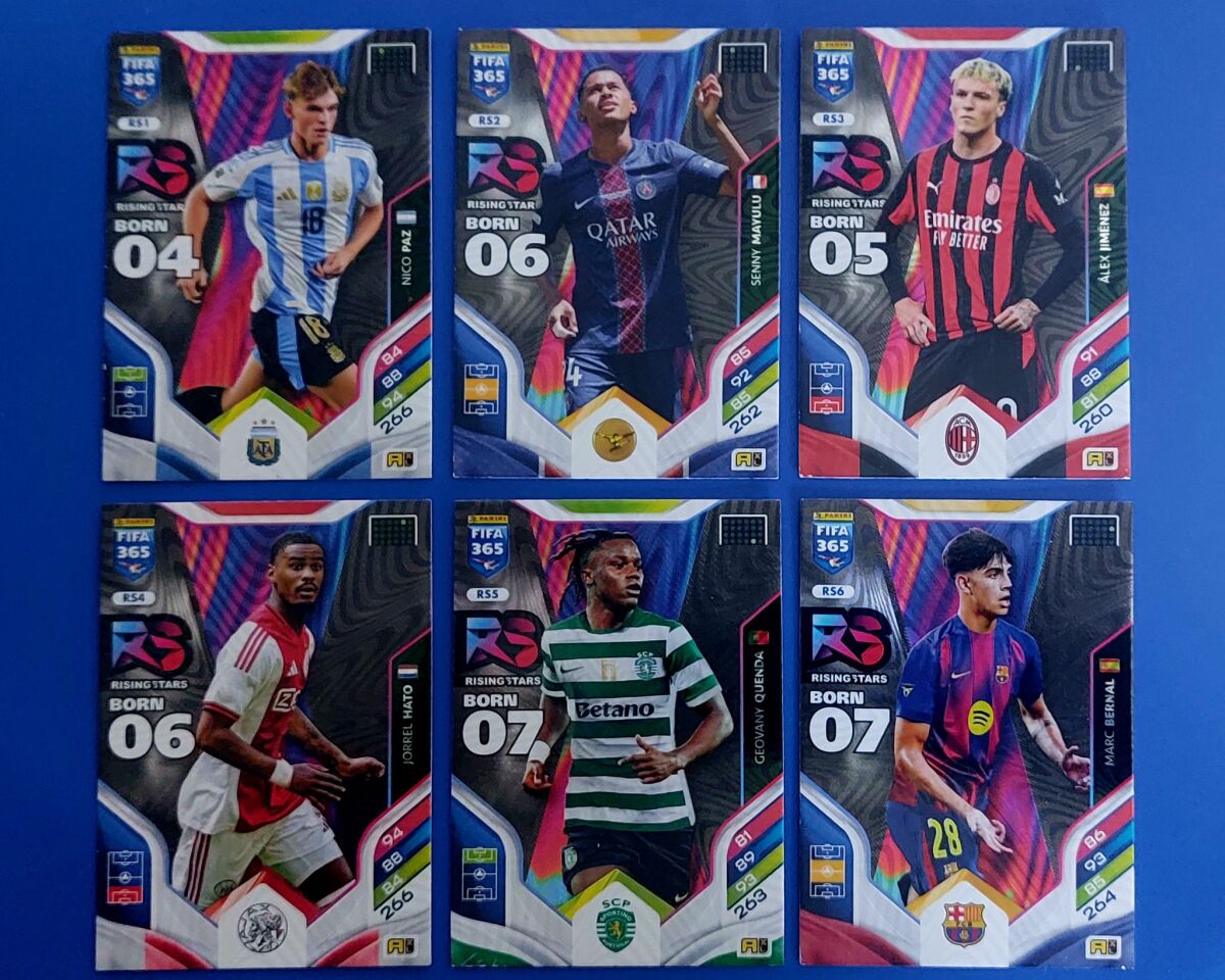 Rising Stars card set Fifa 365 Adrenalyn… - € 12,00 - Vendora.cy