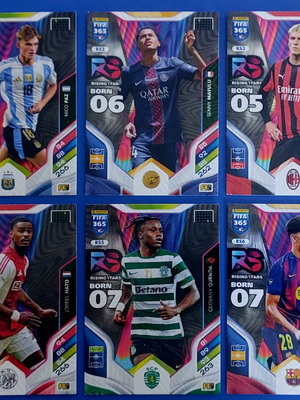 Set καρτών Rising Stars συλλογής Fifa 365 Adrenalyn XL 2026 καινούργιο