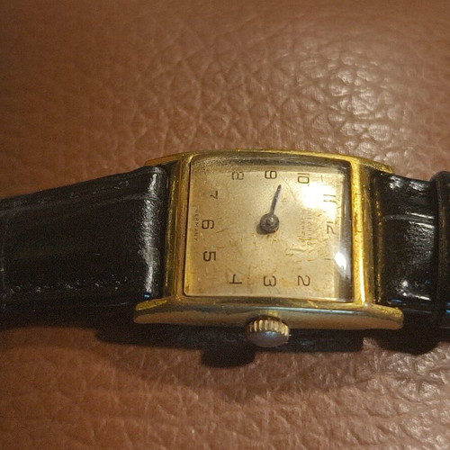 Junghans 15 Jewels Mechanical Rectangular Watch, vintage