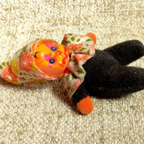 El Greco Bean Doll Clown 80s Vintage Rare New