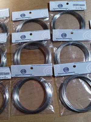 Εξαρτήματα για βραχιόλια memory wire καινούργια, 11 τεμάχια, μπρούτζινα