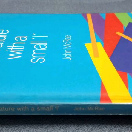 Literature with a Small 'l' like new, English book