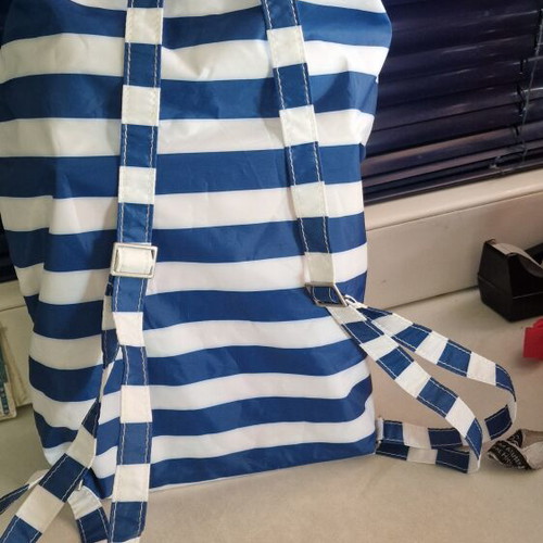Invicta Minisac backpack 8L blue white stripes like new