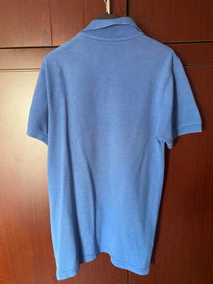 Polo shirts used, green Medium and blue Small
