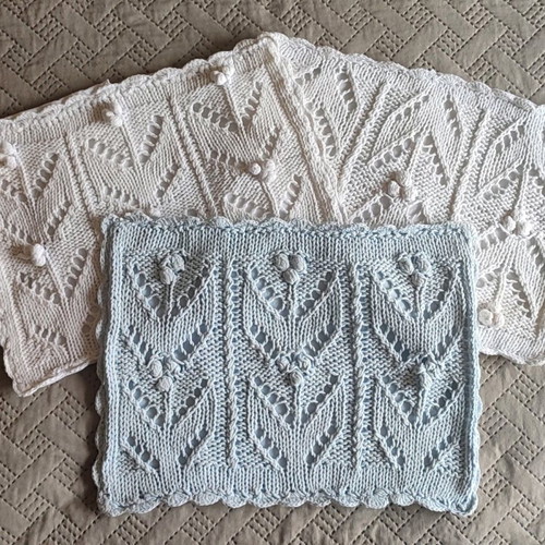 Knitted decorative pillowcases like new, set of 3 pieces ZaraHome