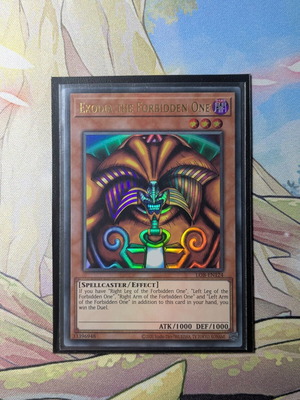 Yugioh Exodia the Forbidden One LOB 25th Anniversary card
