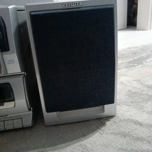 Aiwa LCX-155EZ stereo system used, vintage 90s, cassette, radio, CD not working