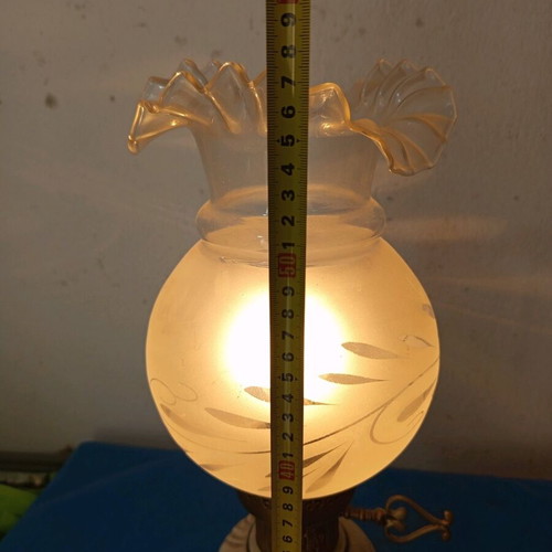 Table lamp old used, functional