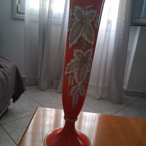 Porcelain vase Bavarian porcelain, like new, height 31 cm
