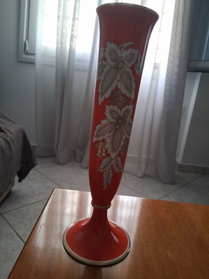 Porcelain vase Bavarian porcelain, like new, height 31 cm