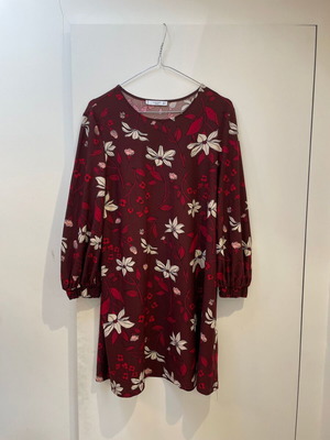 Mango autumn dress size M red, new