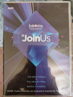 Eurovision 2014 Copenhagen 3 DVD σαν καινούργιο, συλλεκτικό
