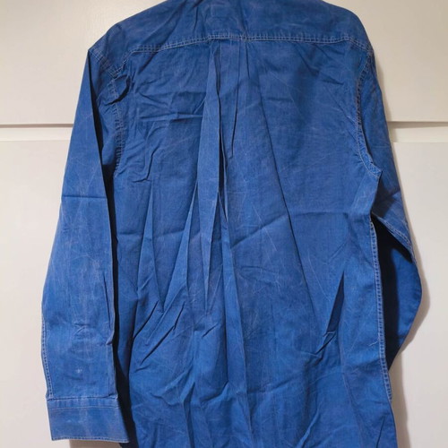 Men's denim shirt Poli Gianni large like new, blue