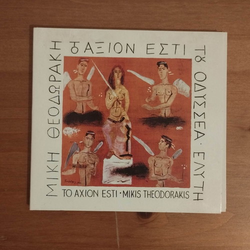Mikis Theodorakis Axion Esti CD remastered, like new, laiko