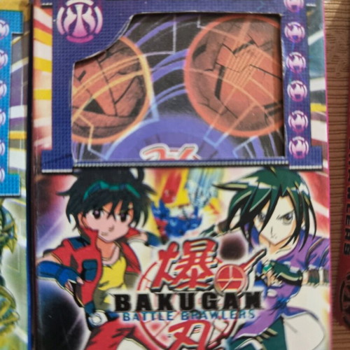 Vintage Bakugan cards new, 6 boxes total 210 cards