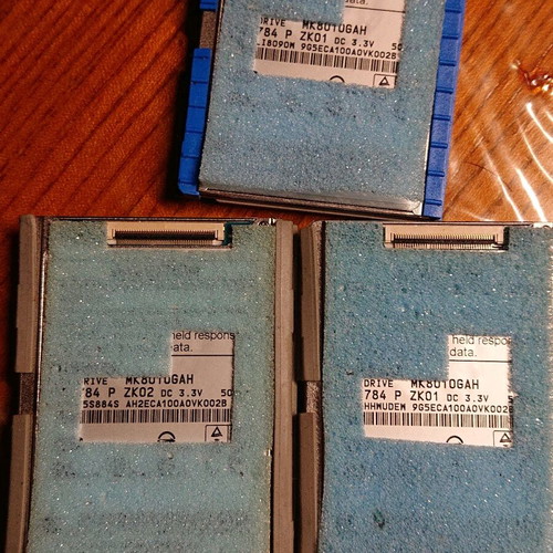 iPod Classic Video 80GB Hard Drives like new