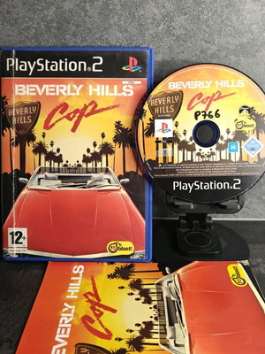 Beverly Hills Cop PlayStation 2 game like new, action