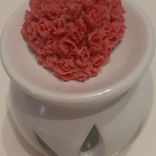 Wax melts new, 14 heart shapes with rose scent
