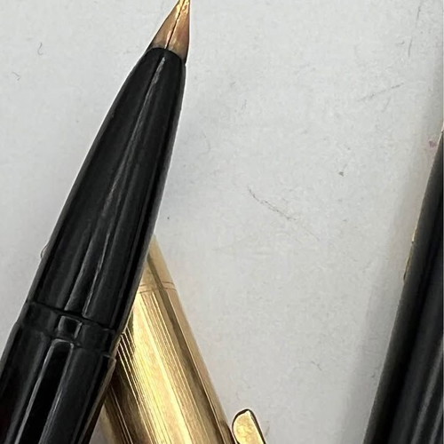 Lot of 3 vintage pens Waterman and Sylvania USA used