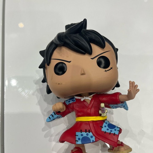 Luffytaro collectible toy used with box and minor damage