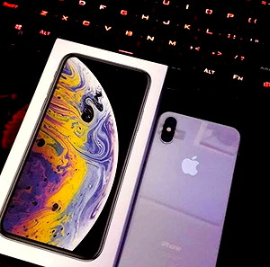 iPhone XS 64gb 100% υγεία μπαταρίας καινούργια μπαταρια